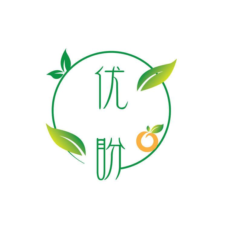 优盼水果店logo