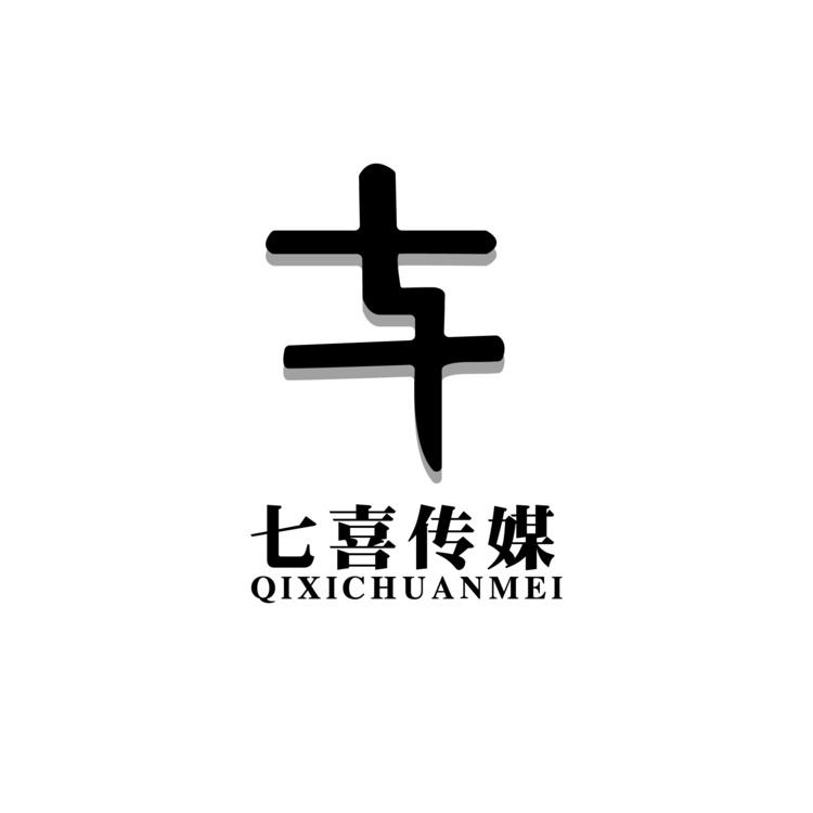 七喜传媒logo
