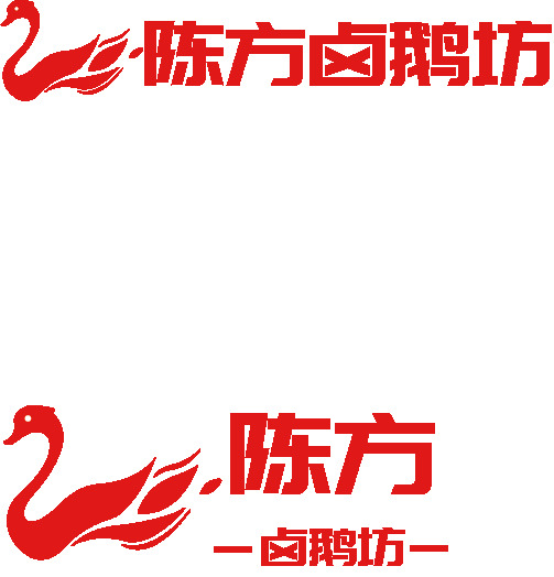 陈方卤鹅坊logo