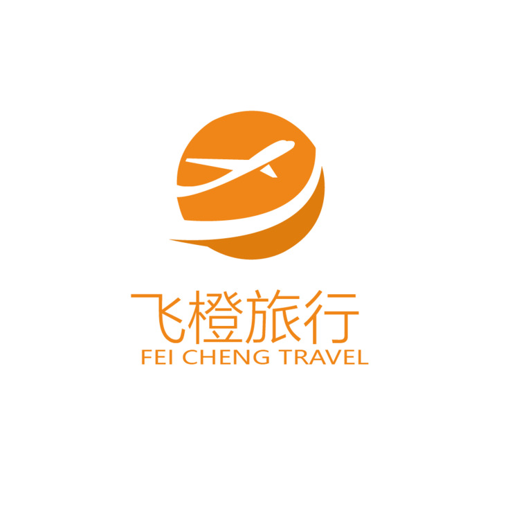 飞橙旅行logo