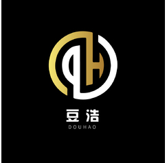 DH字母logo