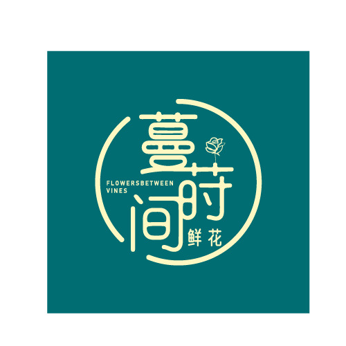 蔓莳间鲜花logo