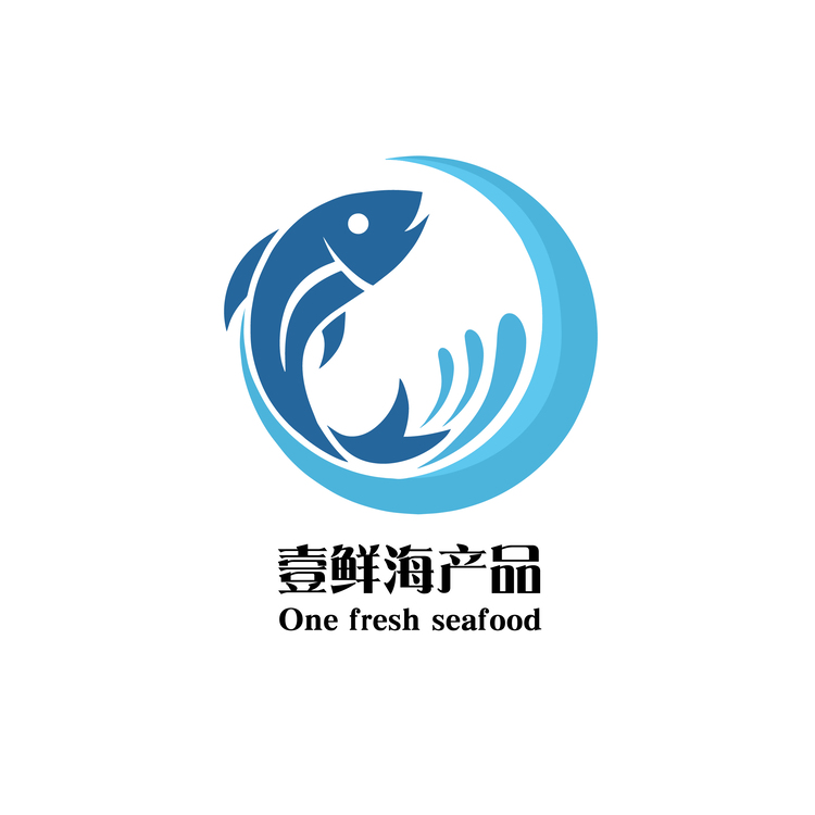 壹鲜海产品logo