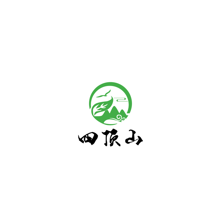 四顶山logo