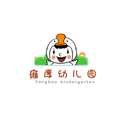 雍厚幼儿园logo