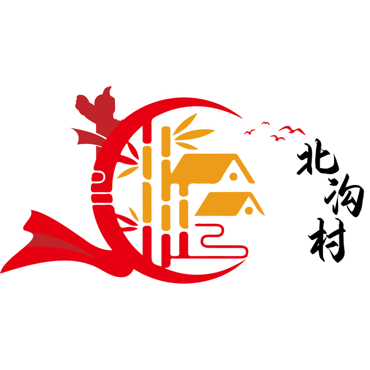 北沟村logo