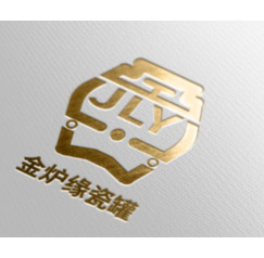 金炉缘瓷罐LOGO