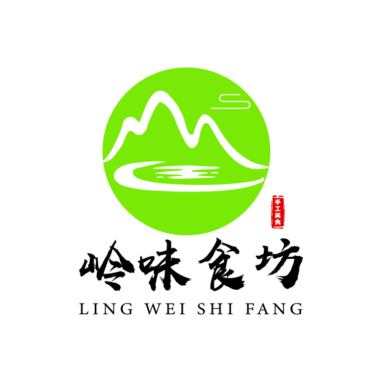 岭味食坊logo