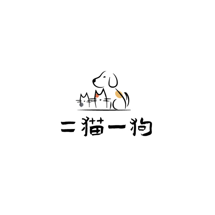 二猫一狗logo