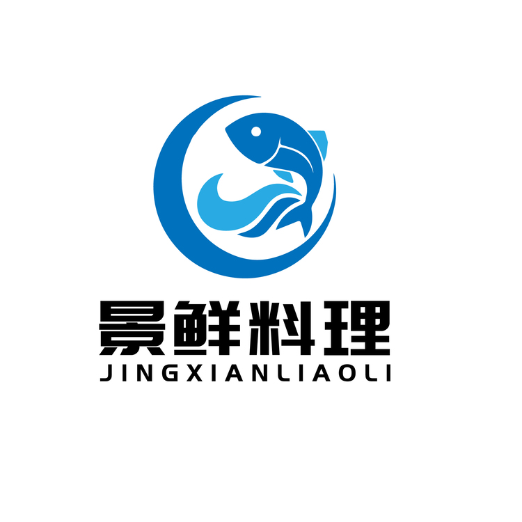 景鲜料理logo