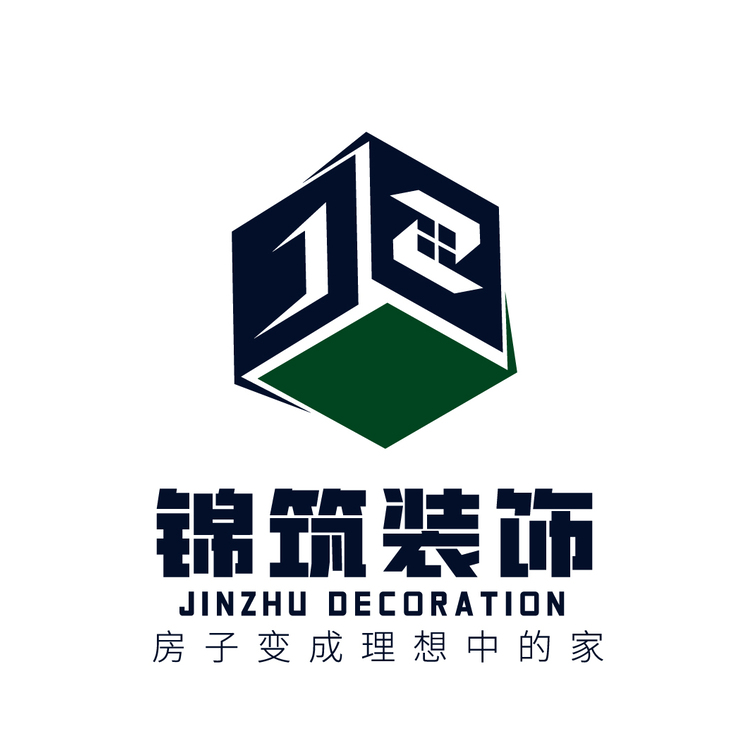 锦筑装饰logo