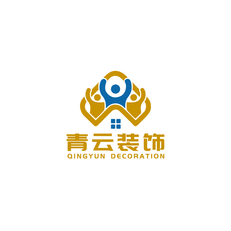 青云装饰logo