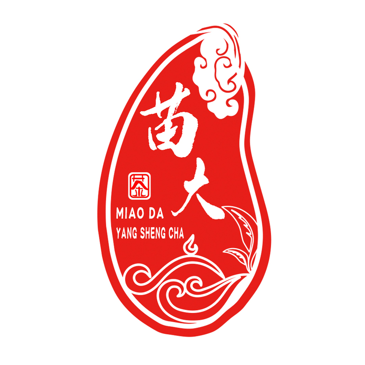 苗大茶logo