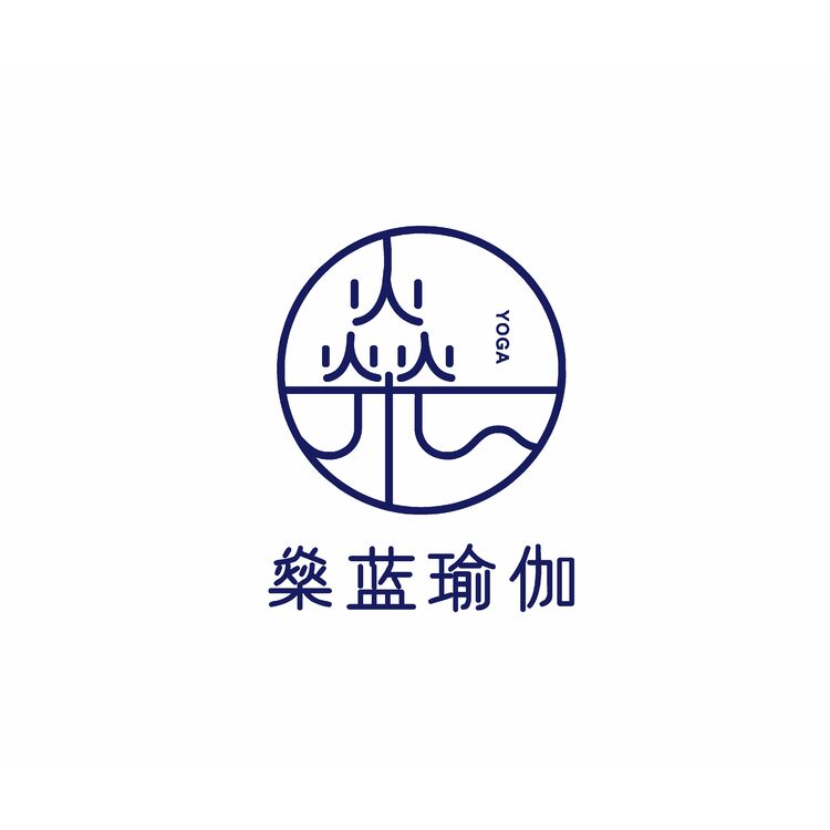 燊蓝瑜伽logo