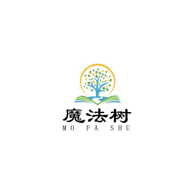 魔法树绘本馆logo