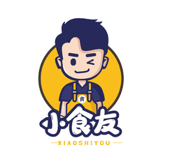 小食友卡通logo