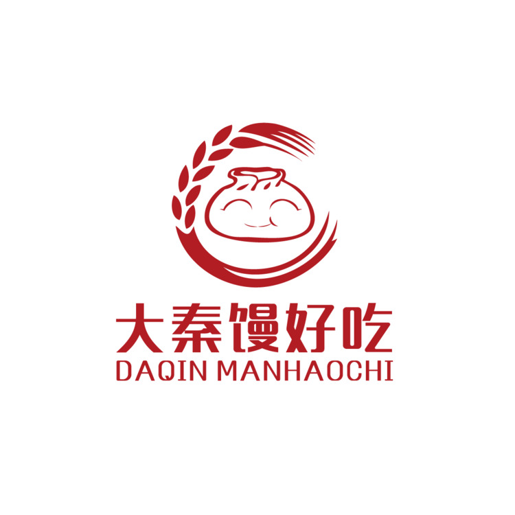 大秦馒好吃logo