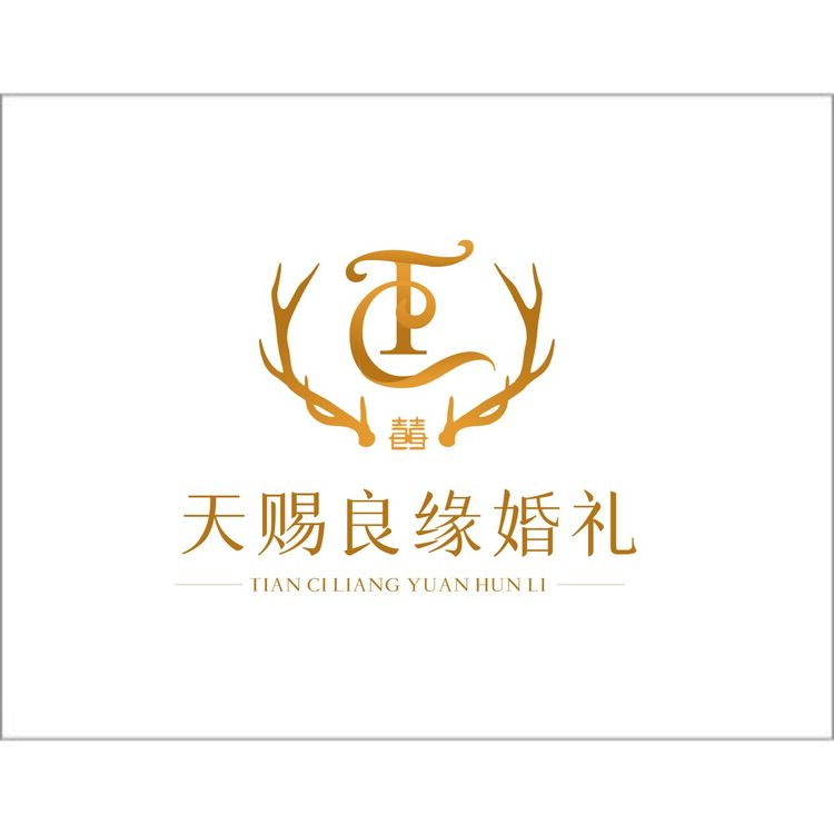 天赐良缘婚礼logo