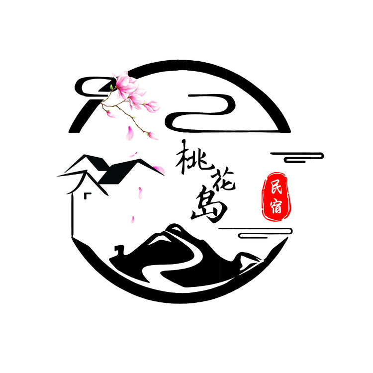 桃花岛logo