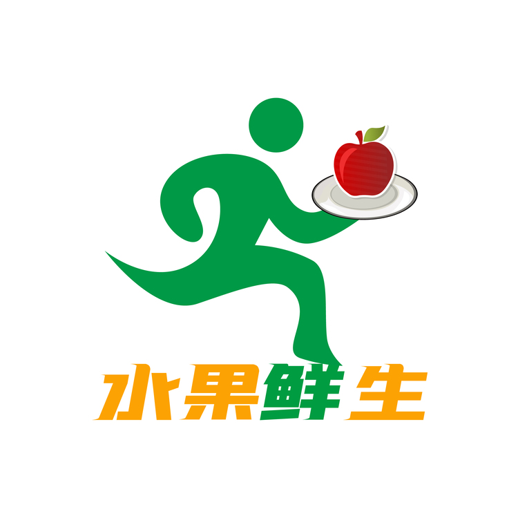 水果鲜生logo