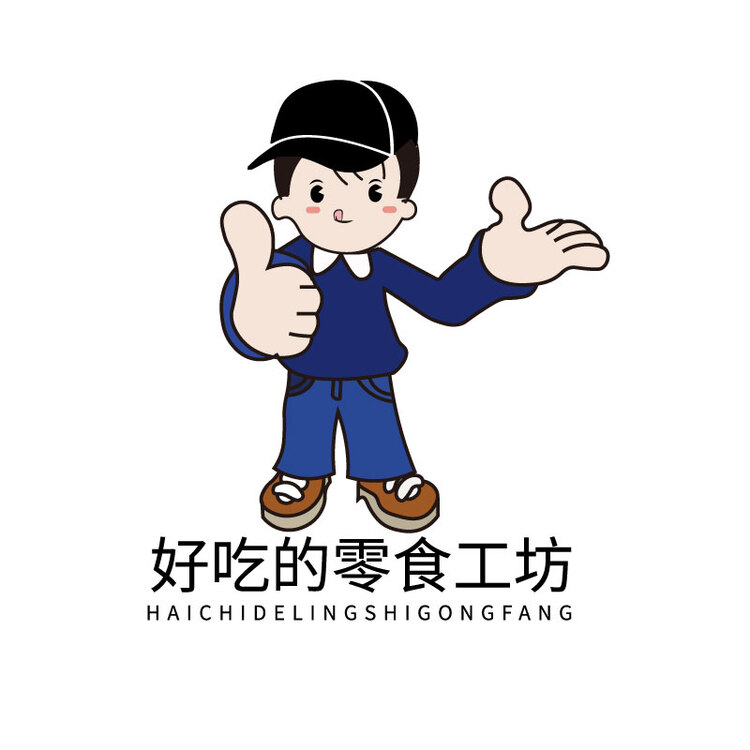 好吃的零食工坊logo