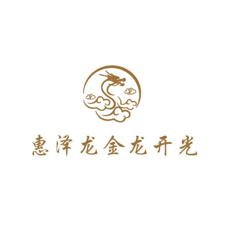 惠泽龙金龙开光logo