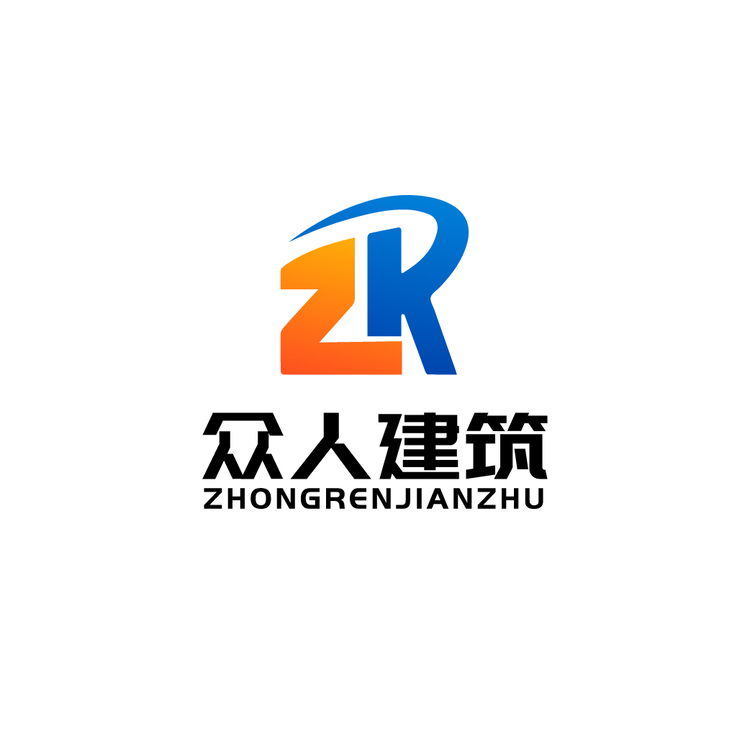 众人建筑logo