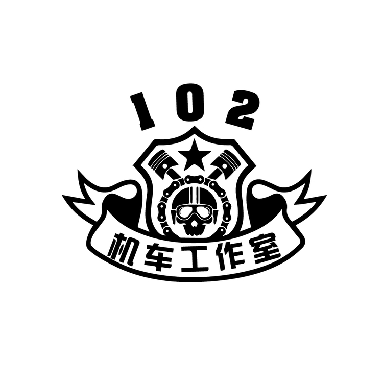 机车工作室logo