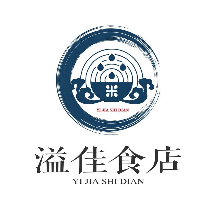 溢佳食店logo