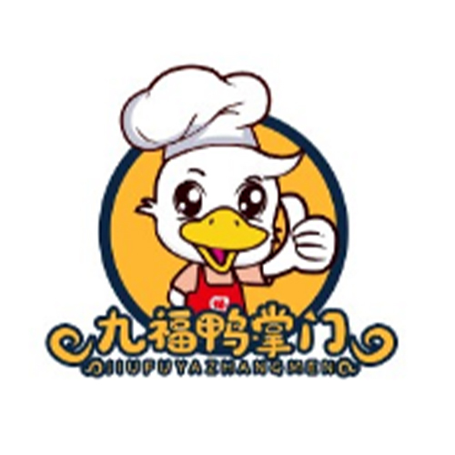 九福鸭掌门logo
