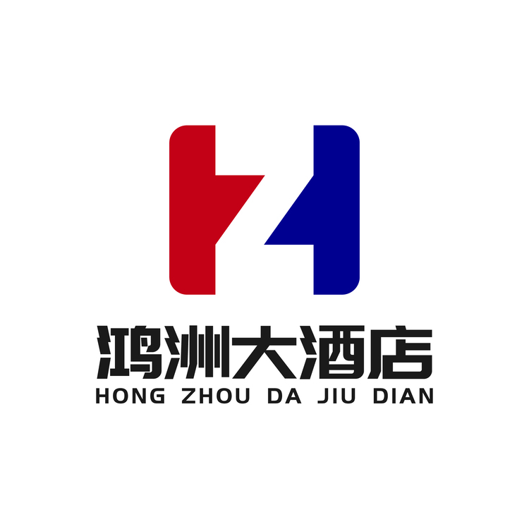 鸿洲大酒店logo