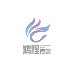 鸿程传媒logo