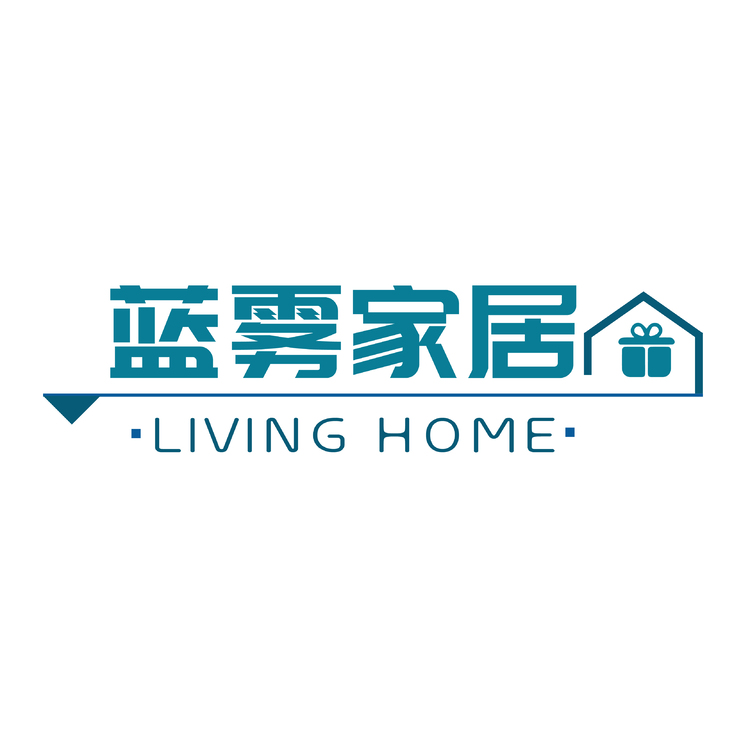 蓝雾家居logo