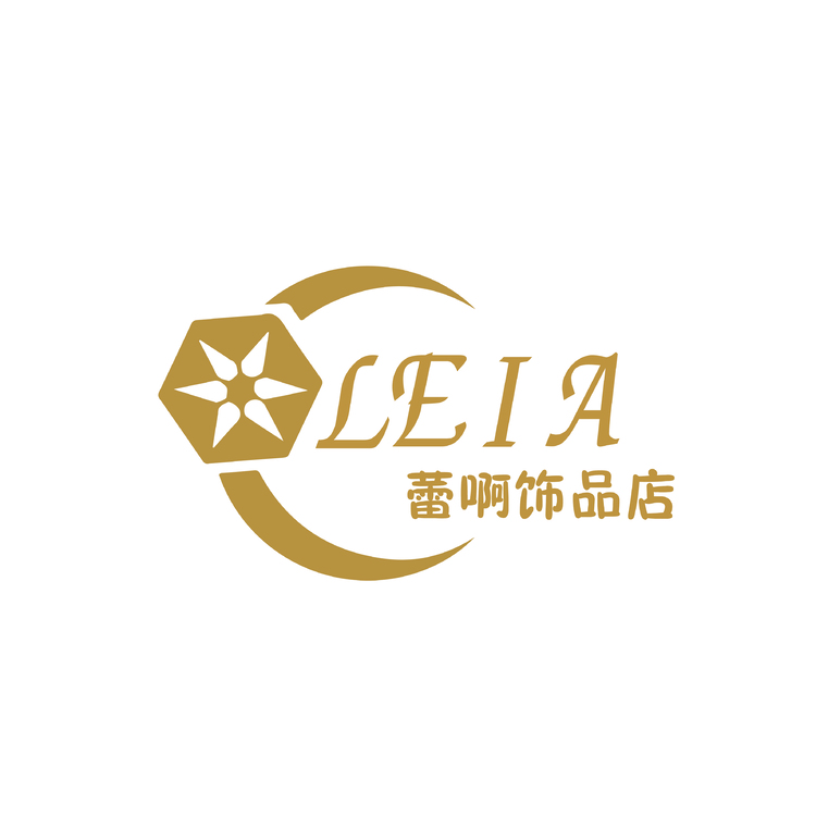 蕾啊饰品店logo