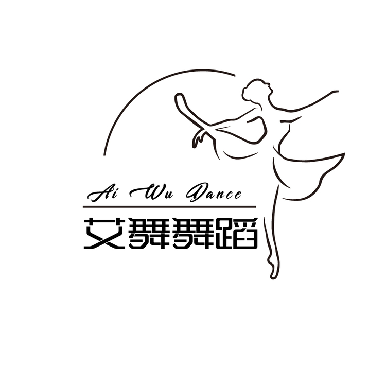 艾舞舞蹈logo