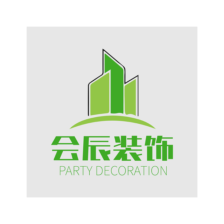 湖南会辰建筑装饰有限公司logo